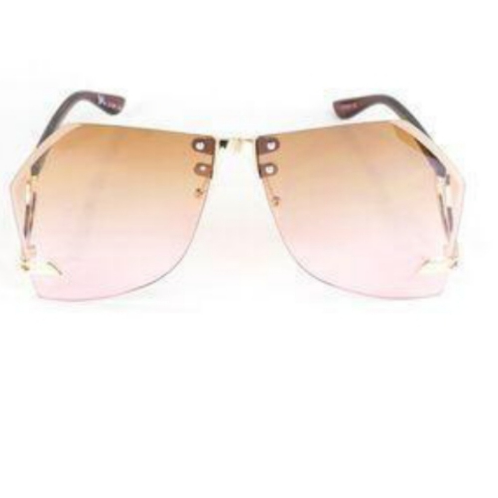 #56 beveled frame sunglasses - Picture 2 of 4